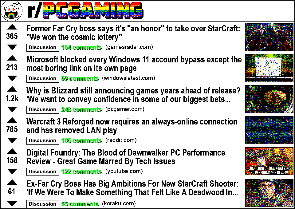 PC Gaming Digest frame preview